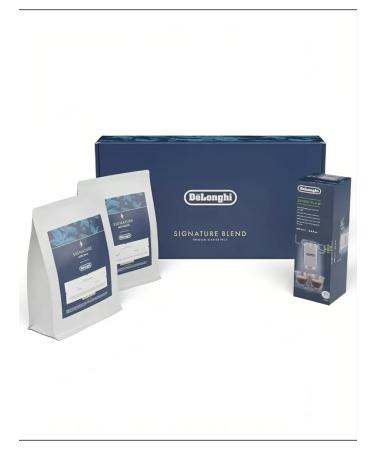 Delonghi Signature Set Coffee + Decalzenator DLSC500 coffee