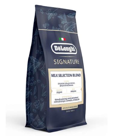 Delonghi Grain coffee Signature Milk Selection Blend 1 kg - Buy Online on GoSupps.com