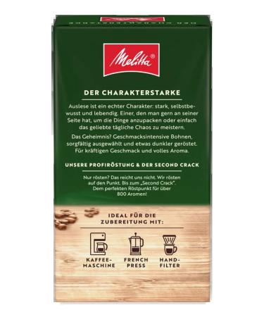 Melitta Coffee ground melitta Auslese 500 grams - Buy Online on GoSupps.com