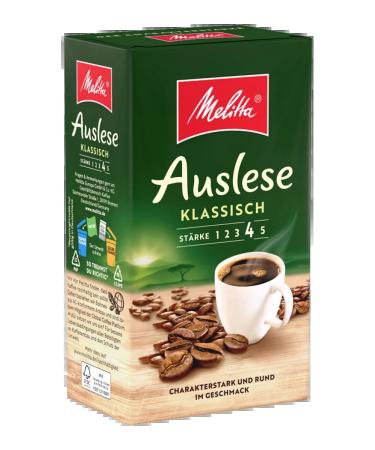 Melitta Coffee ground melitta Auslese 500 grams - Buy Online on GoSupps.com