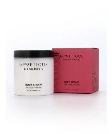 laPOETIQUE Hand and body perfumed cream tobacco and cherry - Buy Online on GoSupps.com