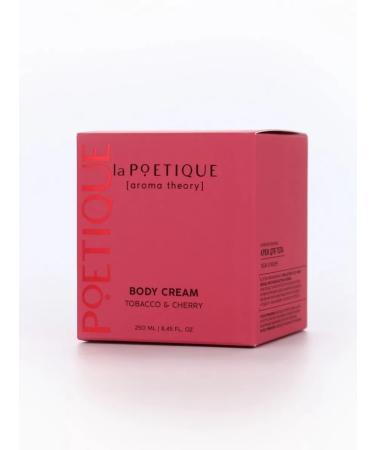 laPOETIQUE Hand and body perfumed cream tobacco and cherry - Buy Online on GoSupps.com