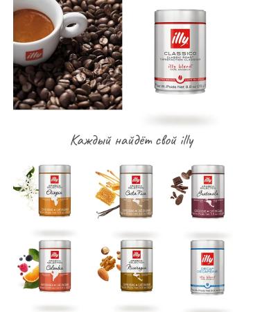illy Coffee in grains Ily Nicaragua (Nicaragua) 250 grams - Buy Online on GoSupps.com