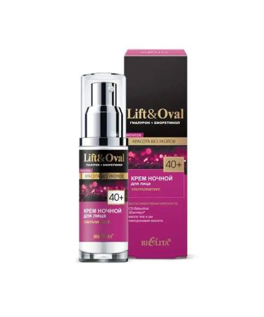 Belita Lift&Oval Hyaluronic Lifting Day and Night Cream 40+ - Buy Online on GoSupps.com