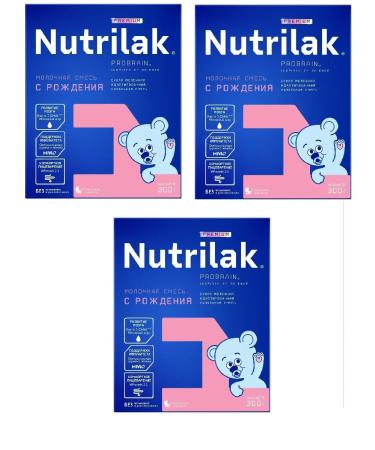 Nutrilak A mixture of dry milk adapted to 6 months 300g 3 pcs