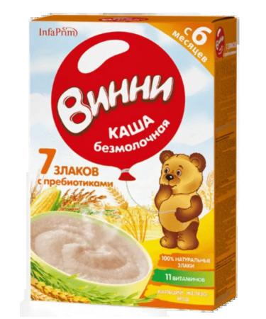 Winnie Silent porridge 7 cereals for children over 6 months 200 g