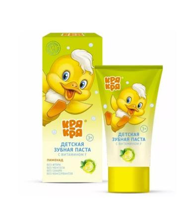 quackquack Toothpaste children's lemonade 3+ 50 g