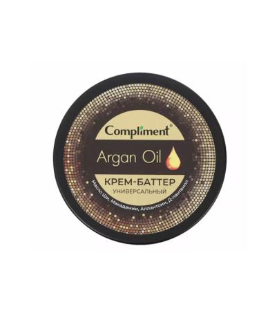 Compliment Cream-batter for the skin Argan OII power and moisturizing 200 ml