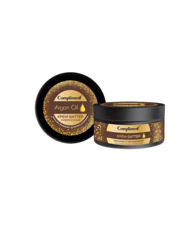 Compliment Cream-batter for the skin Argan OII power and moisturizing 200 ml - Buy Online on GoSupps.com