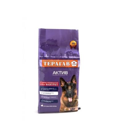 TERAGAV Dry food for adult dogs of active rocks 13 kg