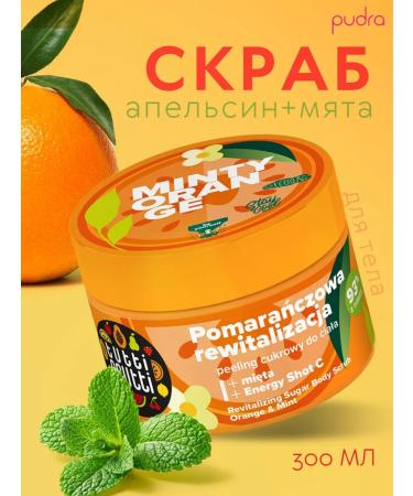 Farmona Revisioning sugar scrub for body orange+mint