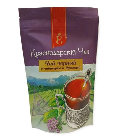 Krasnodar Tea Association Black tea with thyme and oregano 90 g