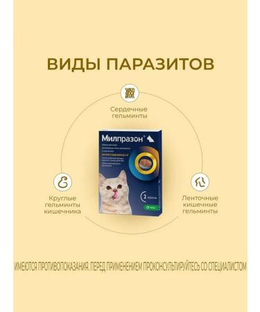 KRKA Milprazon Antigelmintic tablets for cats  - Buy Online on GoSupps.com