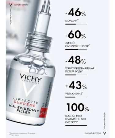 VICHY Anti-aging hyaluronic serum-filler for the face 30ml - Buy Online on GoSupps.com