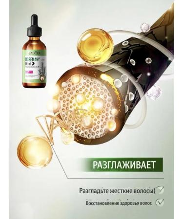 sadoer Rosemary hair oil is indelible for dry split - Buy Online on GoSupps.com