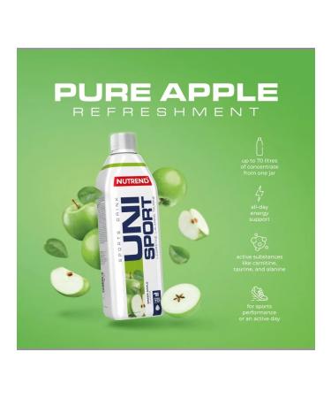 NUTREND Isotonic Unisport 1000 ml apple - Buy Online on GoSupps.com