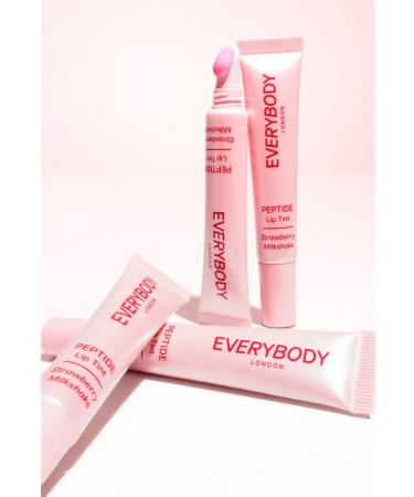 Everybody London Peptide Lip Tint Strawerry Milkshake lip Tint - Buy Online on GoSupps.com