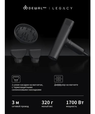 Dewal Legacy LD-1889 Black - Buy Online on GoSupps.com