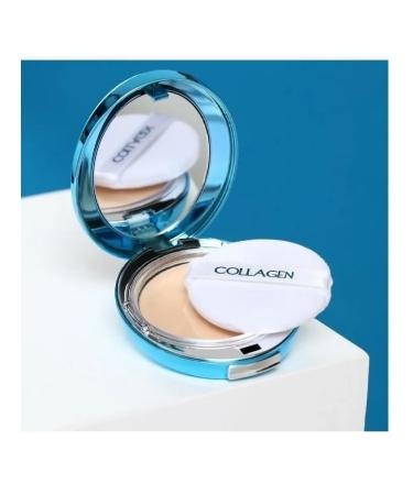 MILLION PAULINE Moisturizing powder with collagen tone 13 + spare block - Buy Online on GoSupps.com