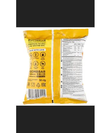 Bombbar chips delicate cheese 100g 2pcs - Buy Online on GoSupps.com