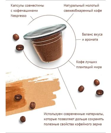 Live coffee In Espresso capsules for Nespresso 100 capsules - Buy Online on GoSupps.com