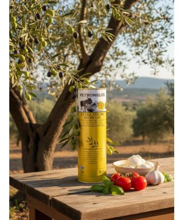 PETROMILOS Olive oil first spin Extra Virgin 1l z b b b