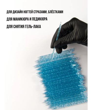 BLACKBAG Orange sticks for manicure cuticles acrylic 100 pcs - Buy Online on GoSupps.com