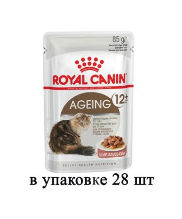 Canned food for cats over 12 years old in sauce 85 g