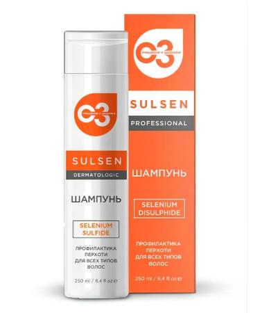 Elpharma Oz shampoo from dandruff with Selenen Disulfide (Sulsen) 250 ml
