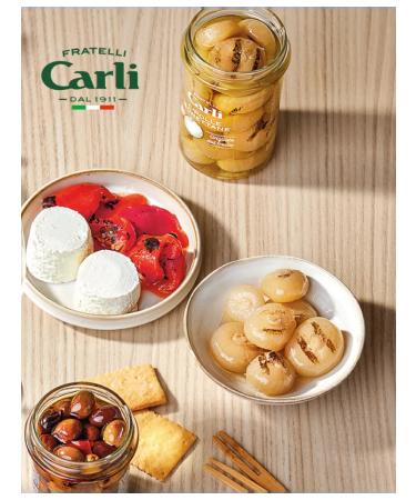 Fratelli Carli Grilled onion Borrettan 280g - Buy Online on GoSupps.com