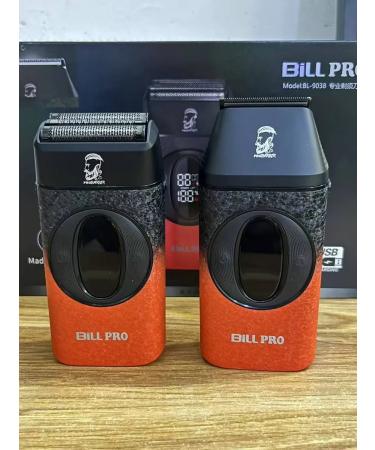 BILL PRO Electric Britter Shever + Timmer 2B1 for shaving and haircuts - Buy Online on GoSupps.com