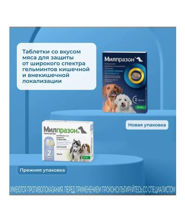 KRKA Milprazon tablets for puppies and dogs weighing  - Buy Online on GoSupps.com