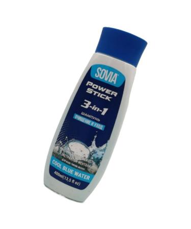 Sovia Male shampoo 400 ml. Cleaning and care 3B1 - Buy Online on GoSupps.com