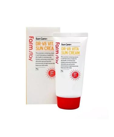AgalineM SUN -face facial cream SPF 50 with vitamins C and E - Buy Online on GoSupps.com
