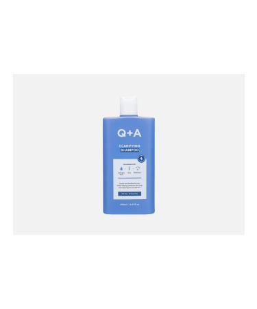 Q+A Shampoo for deep cleansing the hair and scalp Clarifyin
