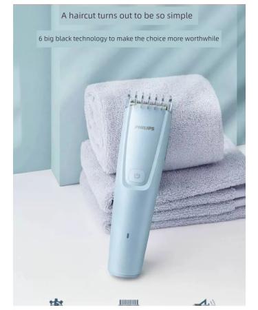 Philips HC1066 15 Electric Breez for children Blue set - Buy Online on GoSupps.com