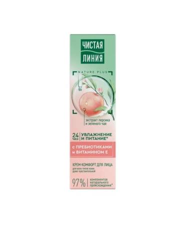 Clean line Cream-composter for all types of facial skin 40 ml 2 pcs - Buy Online on GoSupps.com