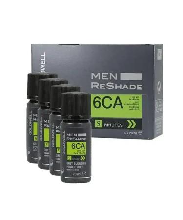 Goldwell 6CA expressor-corrector gray hair for men 4x20 ml - Buy Online on GoSupps.com