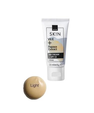 AVON BB Cream SPF 15 with Vitamin C and Papaya Extract "Radiance" - Light