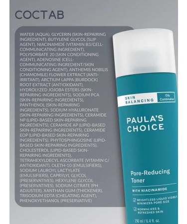 Paula's Choice Face tonic with niacinamide 190 ml - Buy Online on GoSupps.com