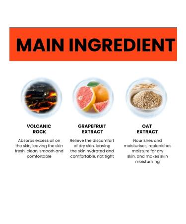 Washing gel for men with volcanic breed - Buy Online on GoSupps.com