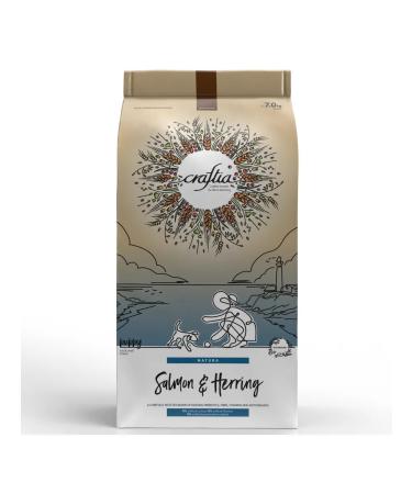 CRAFTIA NATURA dry food for miniature and small breed puppies made from salmon and herring 7 kg - Buy Online on GoSupps.com