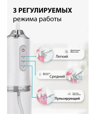 CS Medica AguapPulsar Irrigator with a massage mode for gums - Buy Online on GoSupps.com