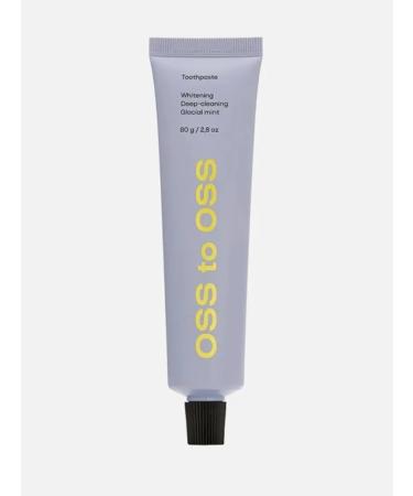 oss to oss Toothpaste to preserve whiteness of teeth Whitening