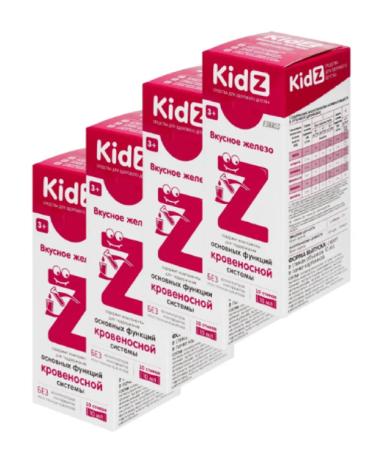 Syrup Kidz delicious iron 10 sticks 4 packages