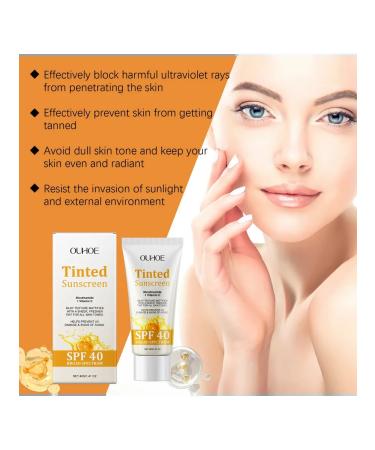 OUHOE SPF 40 Sunwallow Face Cream with vitamin C - Buy Online on GoSupps.com