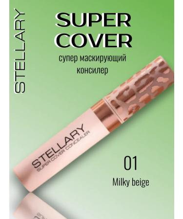 Stellary Super Cover Concealeler 01 Milk-beige