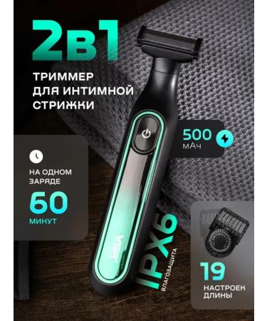 Trimmer for the intimate zone of male