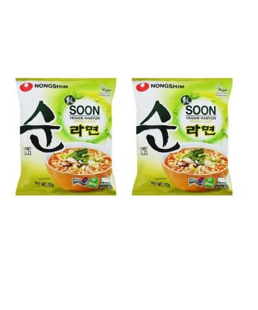 Nongshim Ottogi Lapsha B P Sun Vegga Vegetable 2 pcs 112 g South Korea