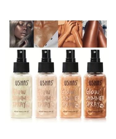 ushas Highlighter for body shimmer liquid 76 ml 01 - Buy Online on GoSupps.com